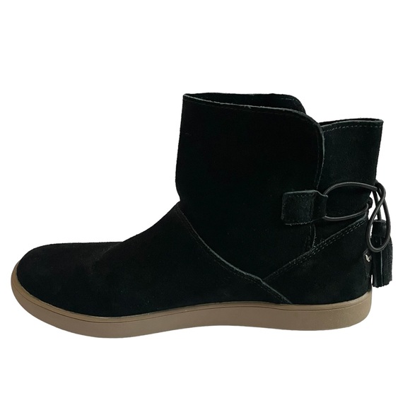 Koolaburra by UGG | Skyller Slip-on Ankle Booties Black Suede Tassel Womens 7 - Picture 8 of 14